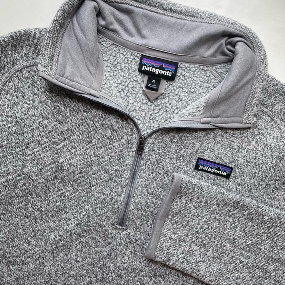 Patagonia Jackets & Blazers - Patagonia Women's Better Sweater 1/4-Zip Fleece Size XL Grey